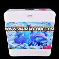 Energy-saving press type toilet plastic flush cistern