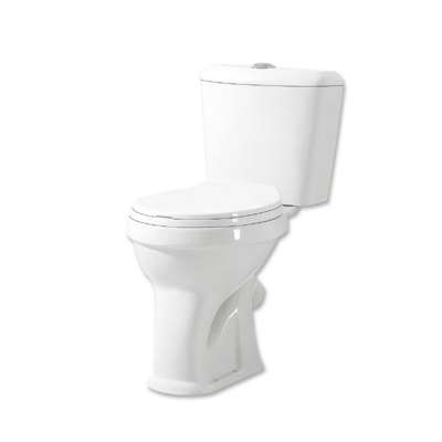 Two Piece WC Wall Row Small Ceramic Toilet