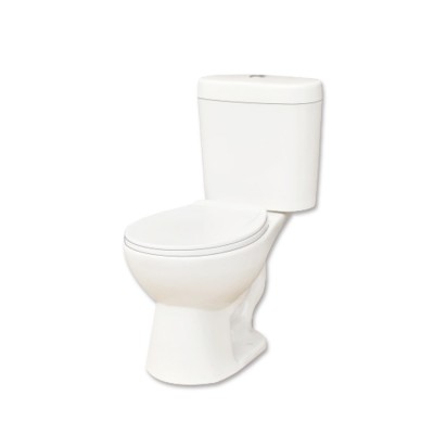 Elongated S-Trap Sanitary Ware Two Piece Ceramic Siphon Toilet Bowl