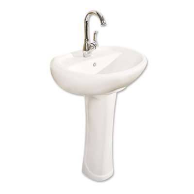 Bathroom Sanitary Ware Ceramic Wash Hand Pedestal Basin