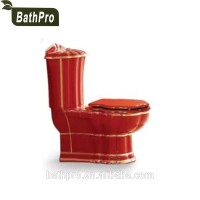 Indian Design Ceramic Material Washdown Two Piece Bathroom WC Toilet